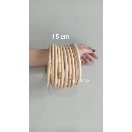 Termurah Ring Rotan Gelang Rotan Gelang Lempar Macrame 15 cm Holahop Holahoop Hulahoop Hulahop