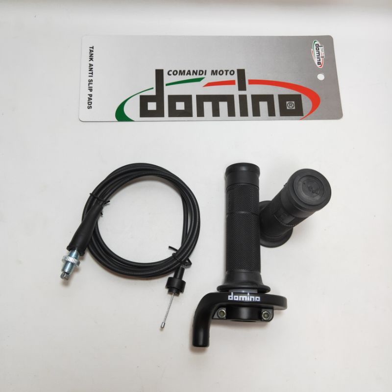 Gas Spontan Matic - Domino 1 Kabel + Handgrip Universal Motor Mio Beat ESP Scoopy ESP Mio Vario