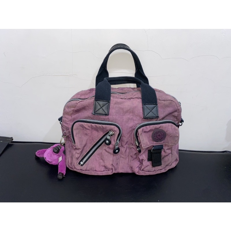 tas hand bag cewe wanita - KIPLING ORIGINAL - ungu