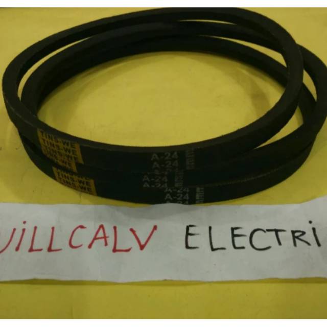 FAN BELT - V BELT MESIN CUCI MESIN LAINNYA A24 A-24