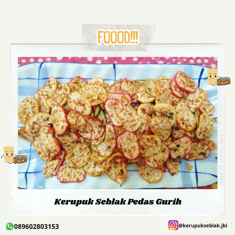 

Kerupuk Seblak Pedas