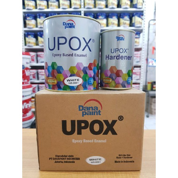 Termurah CAT LANTAI TRANSPARAN EPOXY U-POX DANAPAINT SET