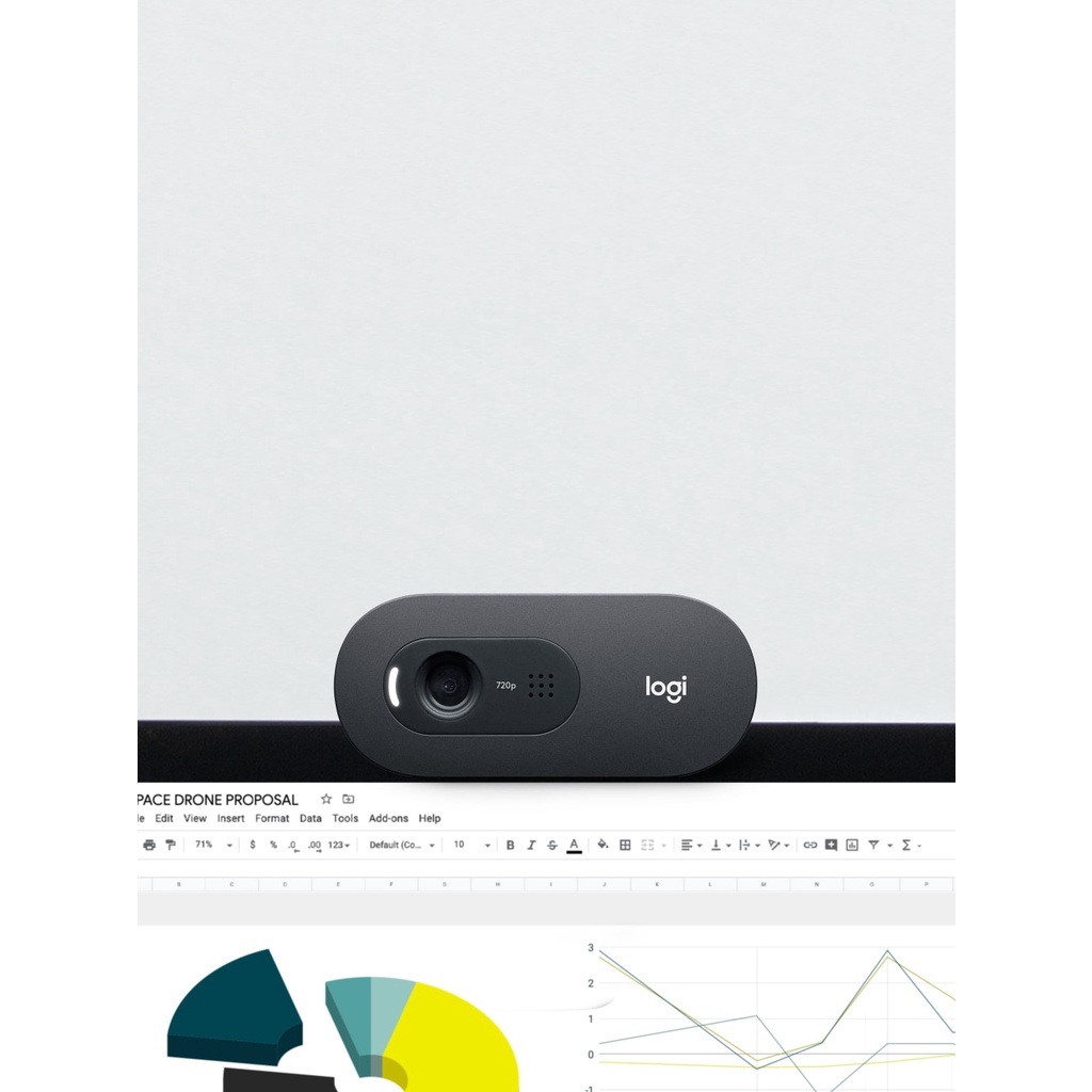 Logitech C505e Webcam Full HD Widescreen 720p