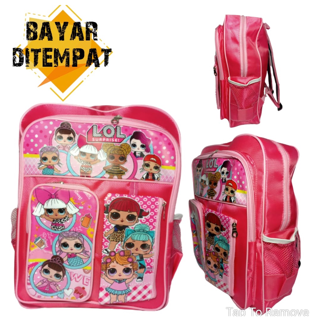 Tas Sekolah Anak Laki-Laki Tas Ransel Anak Laki-Laki Tas Anak Laki-Laki Karakter BOBOIBOY SPIDERMAN 