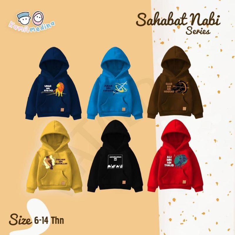 SWEATER HOODIE SERIES by Kamil Medina Size : 6-14T