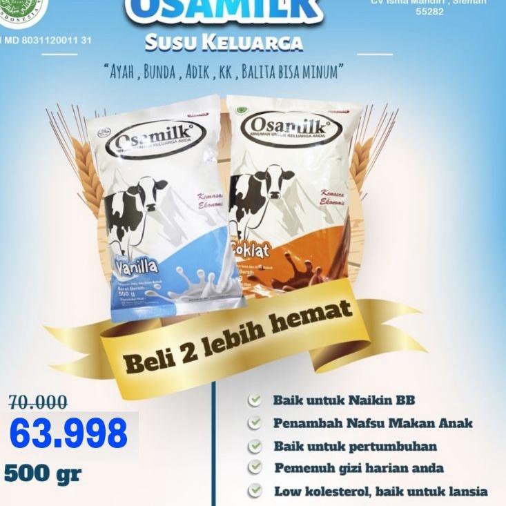 

Ada bonus Jika Beruntung OSAMILK SUSU BUBUK OSAMILK COKLAT OSAMILK VANILLA #tiktoktrend