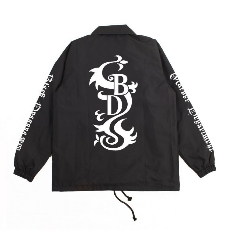 Jacket Coach Anime Tokyo Revengers Black Dragon Gang Limited Edition / Jaket windbreaker / Jaket Ani