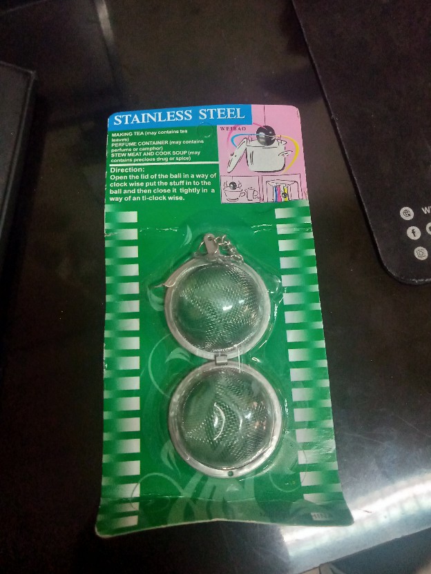 Homemaster Saringan Bumbu Stainless Model Bola 4.5 Cm Sbs45