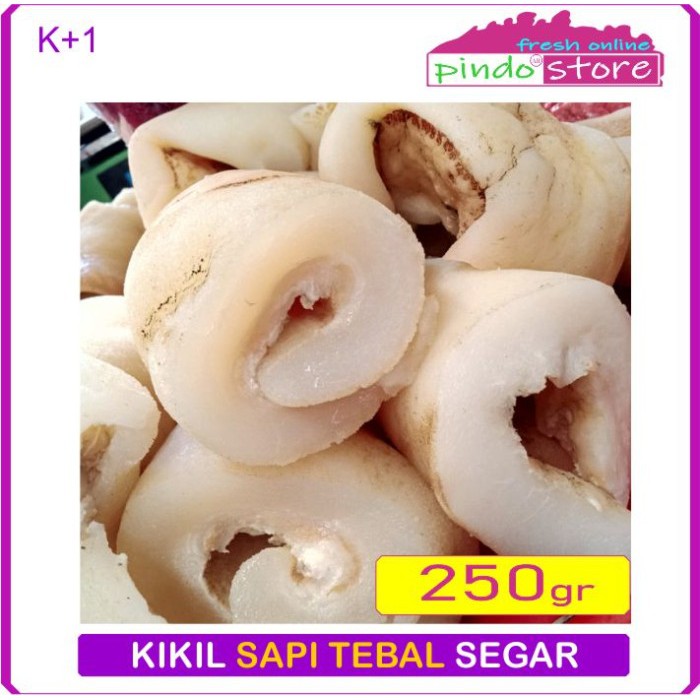 

KIKIL SAPI TEBAL SEGAR/ KULIT SAPI BASAH TEBAL 250 GRAM