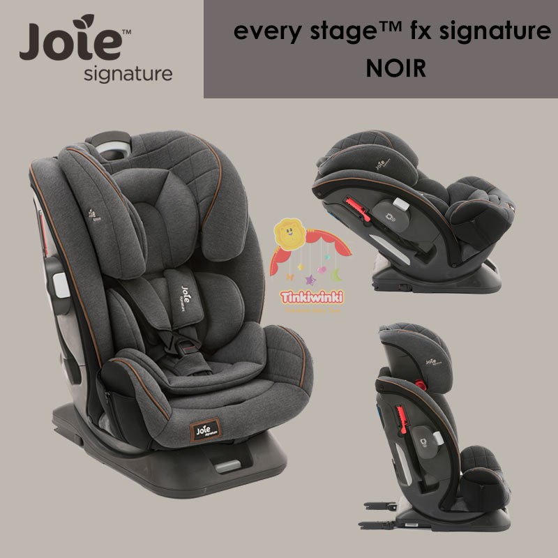 Joie Car Seat Every Stages FX Signature NOIR Black( konfirmasi ongkir terlebih dahulu)