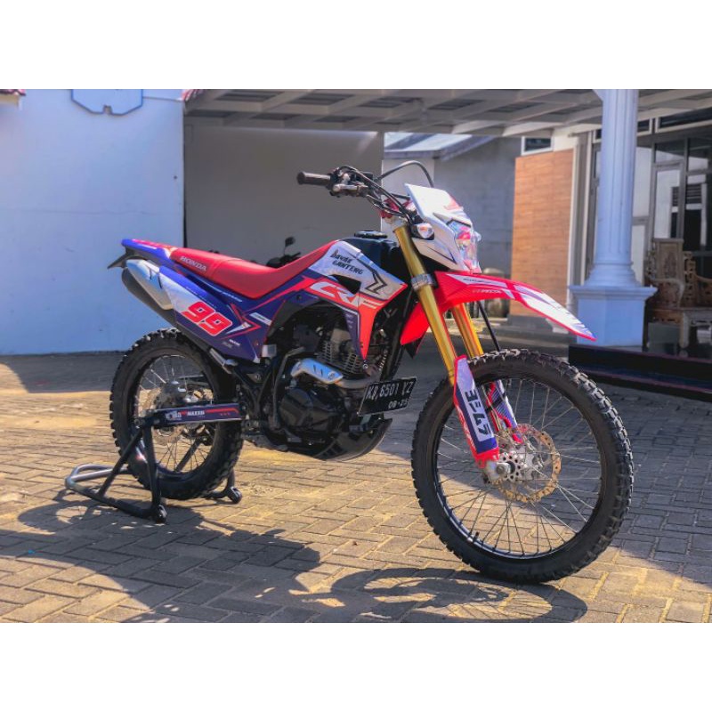 decal stiker fullbody CRF 150 custom