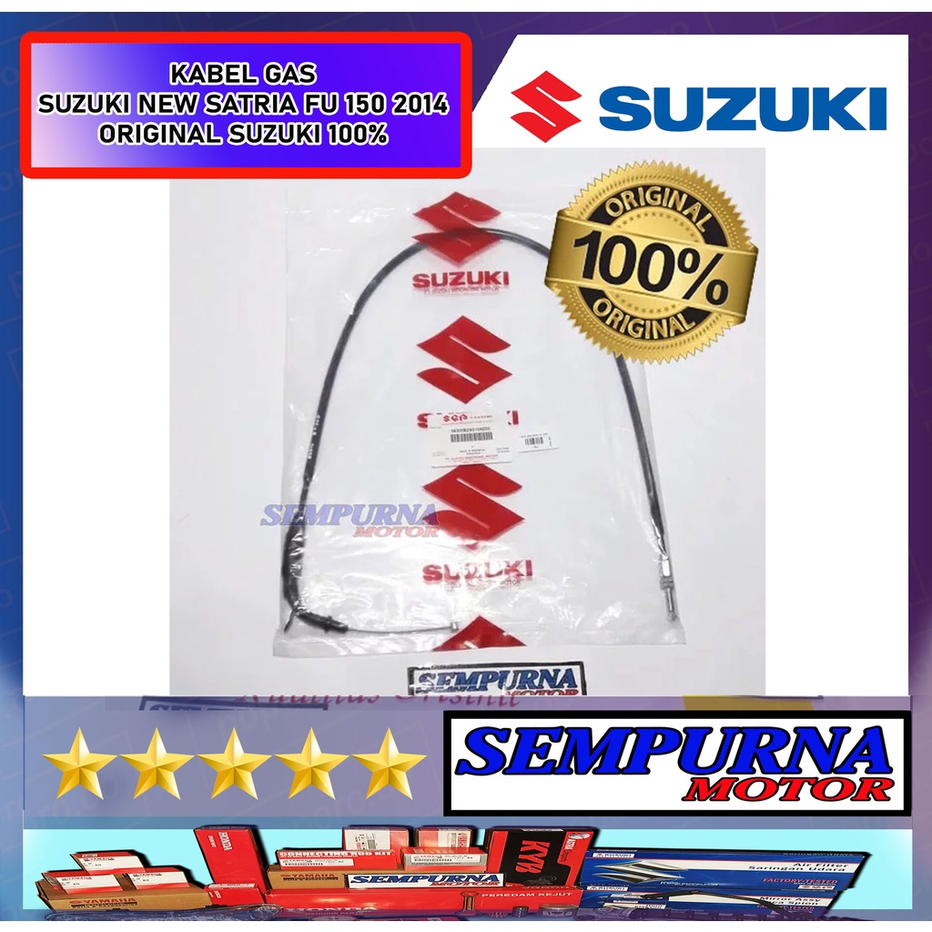 58300-25G40-000 Kabel Gas New Satria Fu 150 2014 100% Original Suzuki Asli Ori SGP