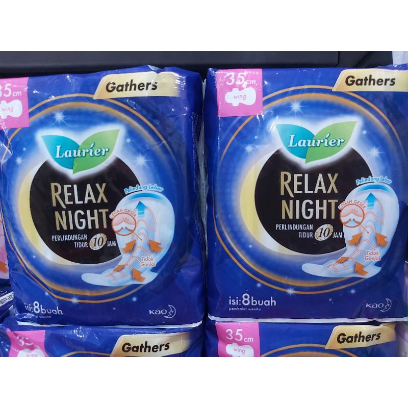 Laurier Relax Night Gathers 35 cm isi 8