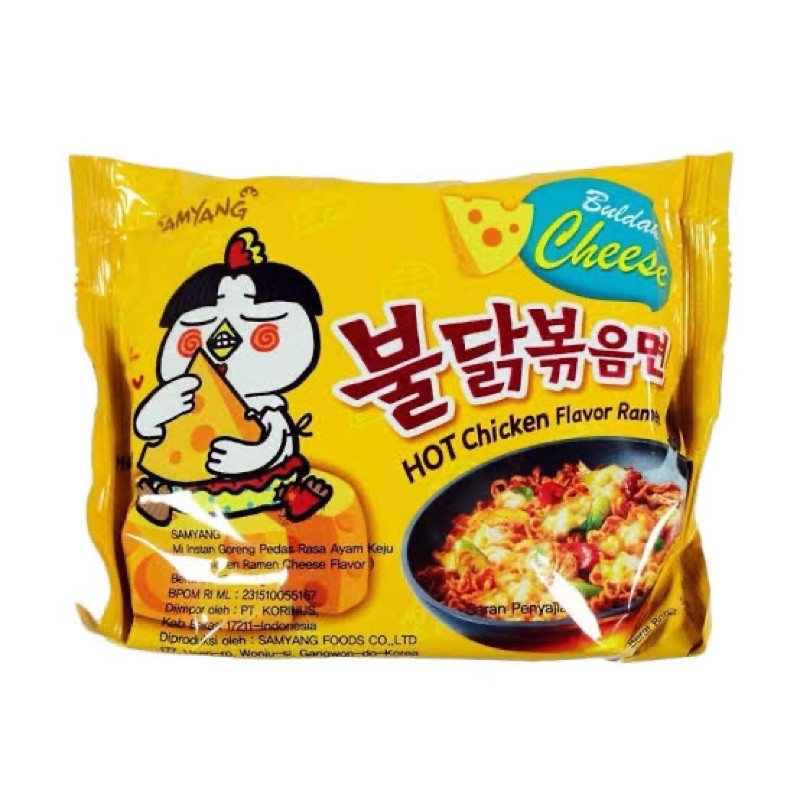 

Samyang Cheese keju Original hot chicken