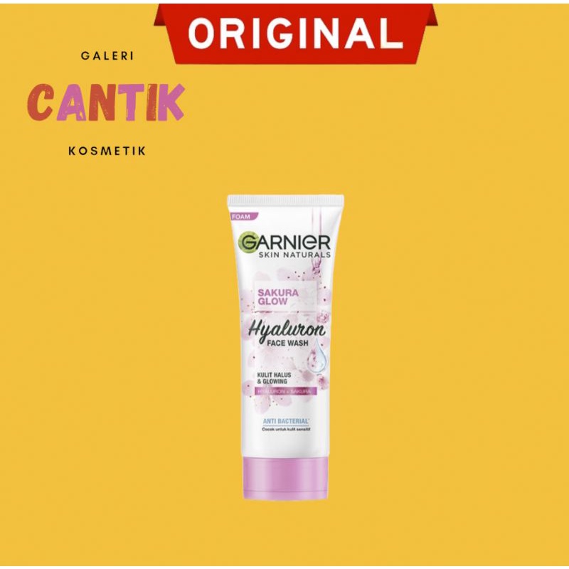 Garnier Sakura Cleanser Whip Foam 50ml/ Garnier Sakura Pinkish Whip Foam 100ml