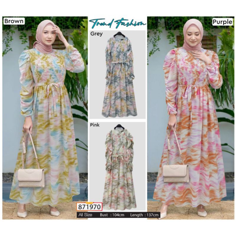 gamis balon extu