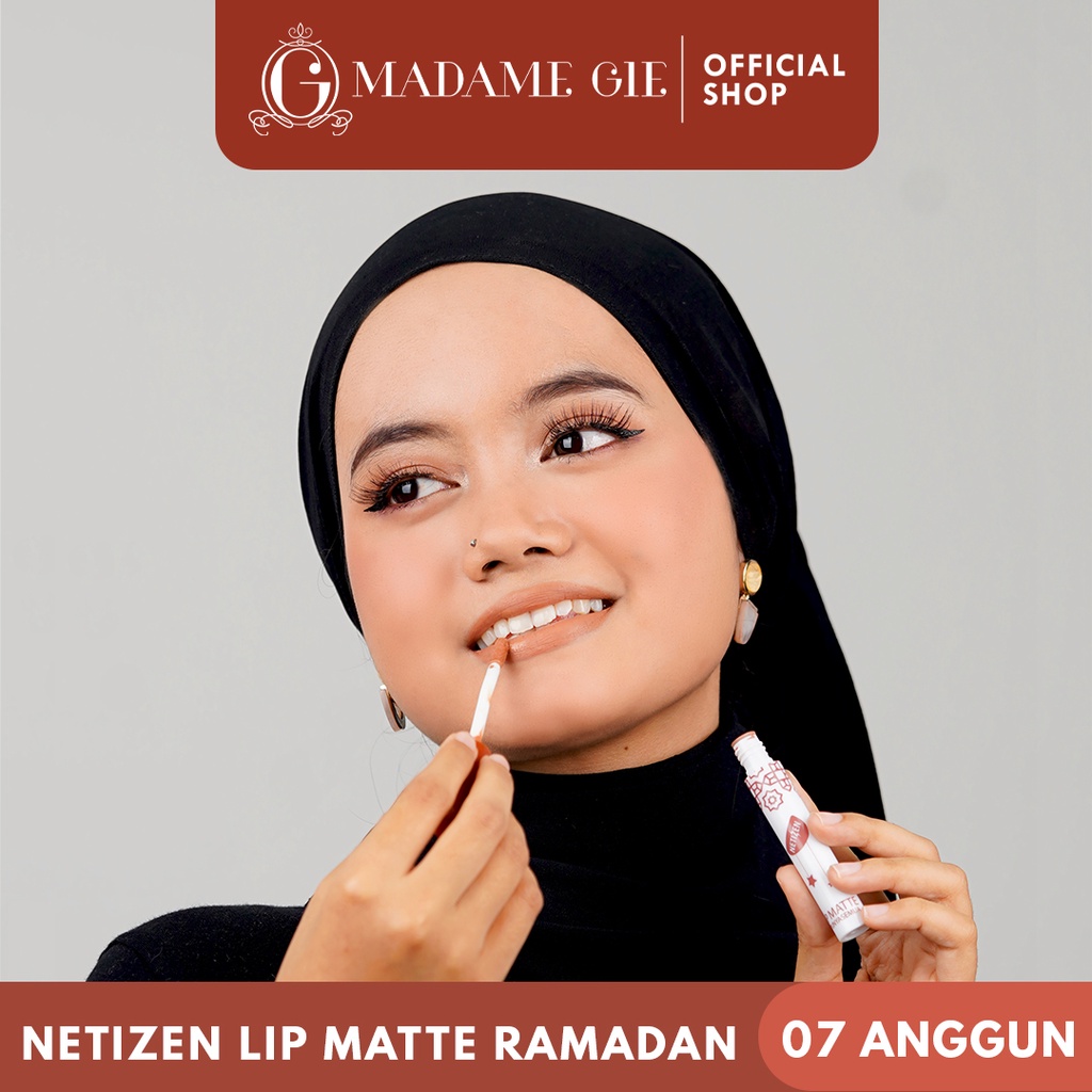 Madame Gie Lip Matte Netizen +62  - Make Up Lipstick | Lip Cream Superstay Image 5