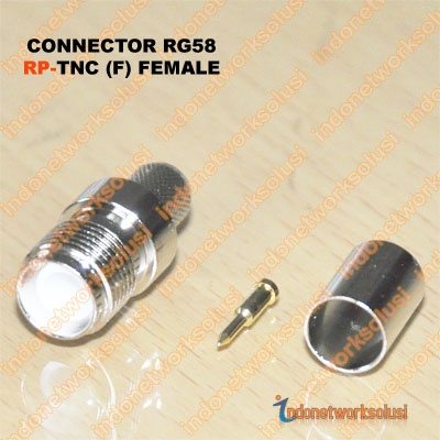 ONEKTOR CONNECTOR RG58 RP-TNC F (FEMALE)