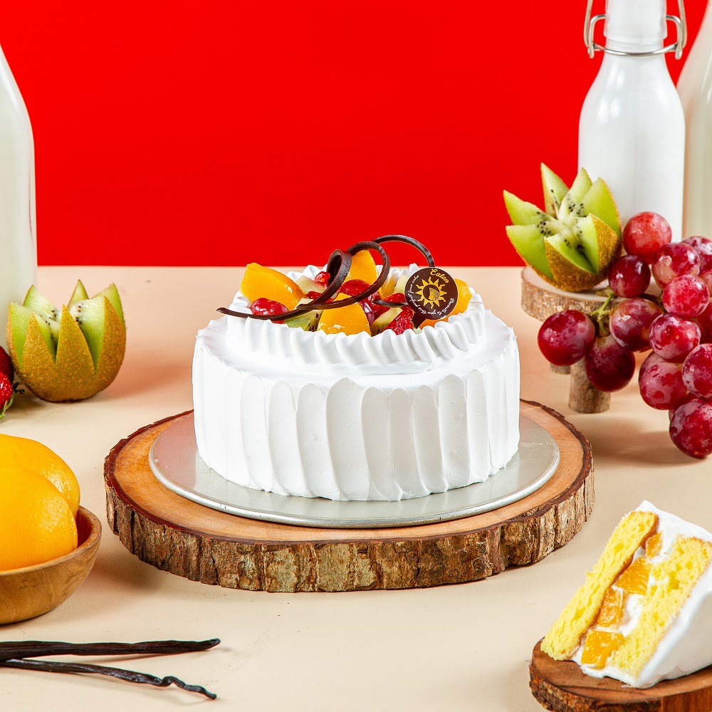 

Peach Cake 6 inch/15cm - Birthday Cake