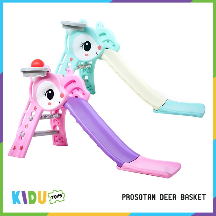 Perosotan Anak Ring Basket dan Bola Prosotan Deer Bear Horse Basket by Kidu Toys