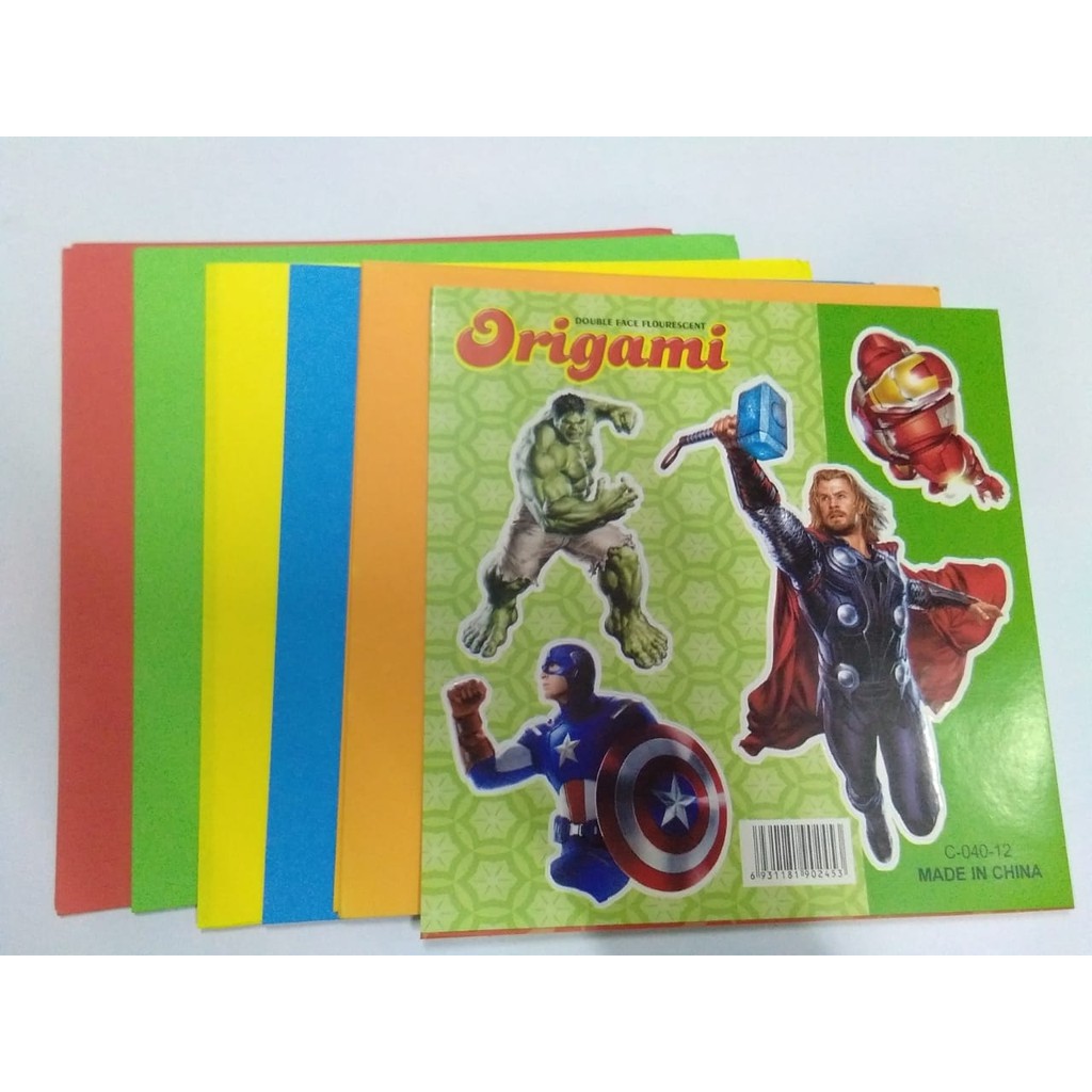 

Kertas ORIGAMI DOUBLE FACE 16x16 ISI 25 LEMBAR kertas lipat