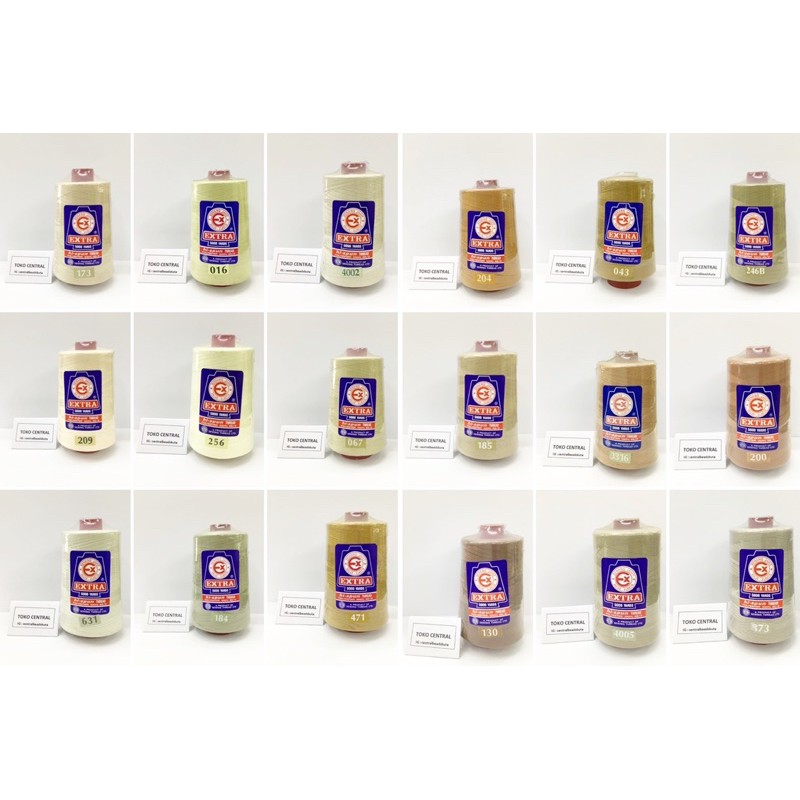 (Part 5) Benang Jahit Extra 5000 yard