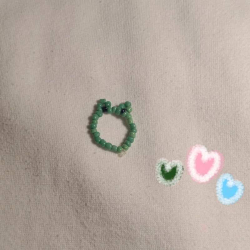 FROG BEADS RING