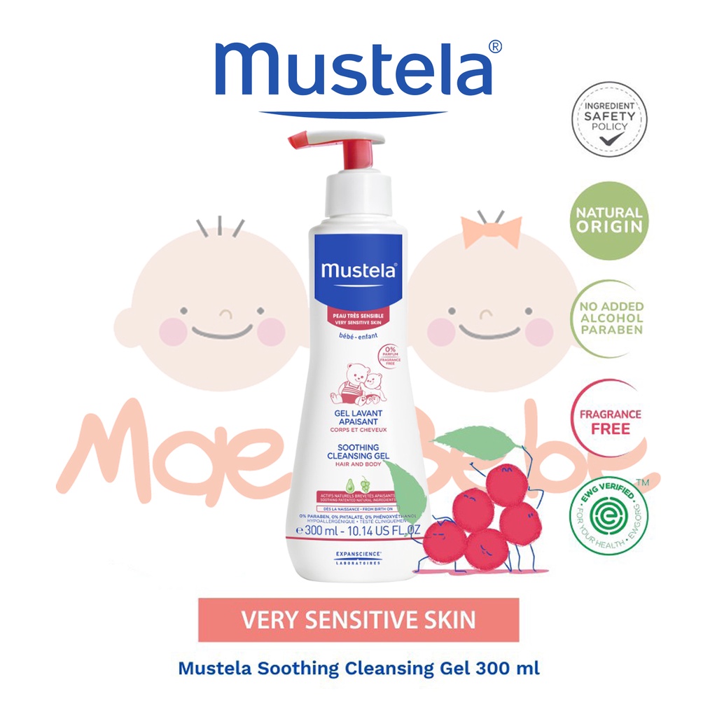 [PROMO] Mustela Soothing Moisturizing Cleansing Gel 300ml