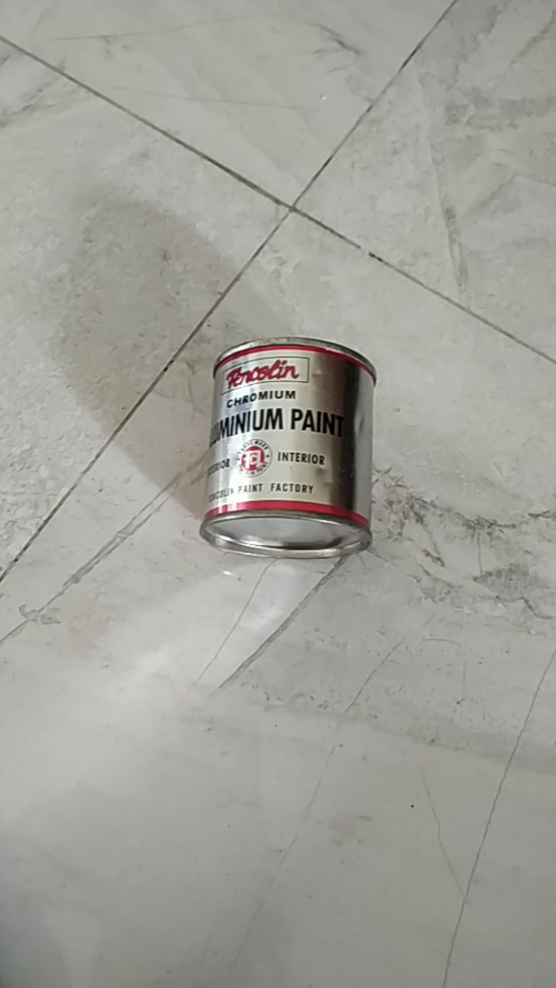 Cat Fencolin Alumunium | Silver | Perak 0.1 L