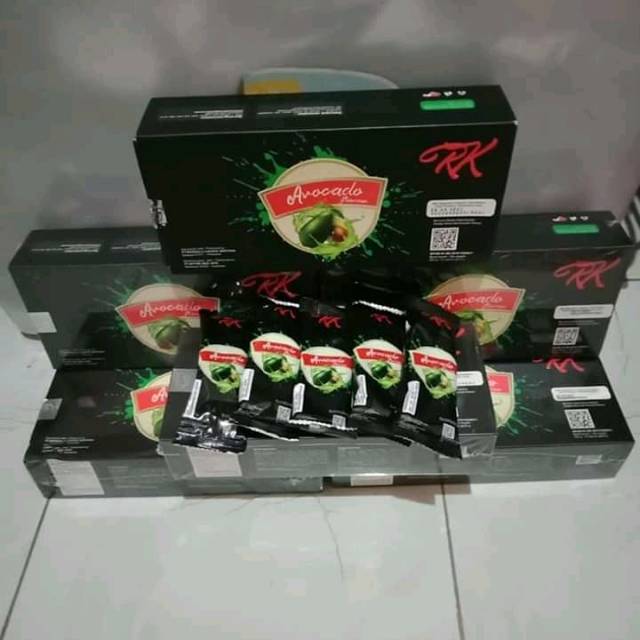 RK vit avocado minuman penurun berat badan ampuh+pemutih seluruh badan