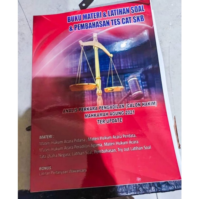 BUKU SKB HUKUM CPNS 2021