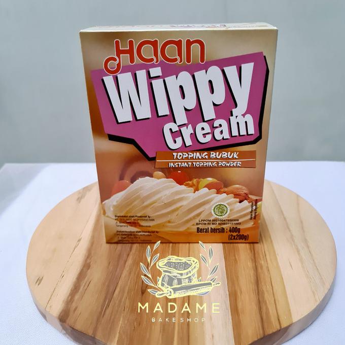 

Open DS] HAAN Whippy Cream 400Gr