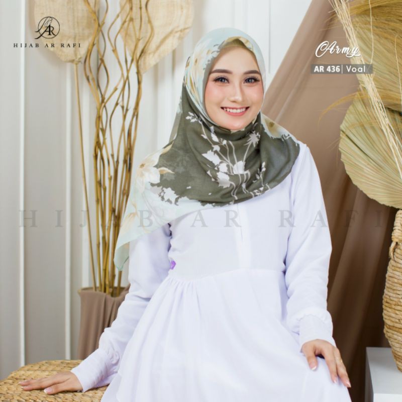 AR RAFI - AR 436 - HIJAB SEGIEMPAT AR RAFI