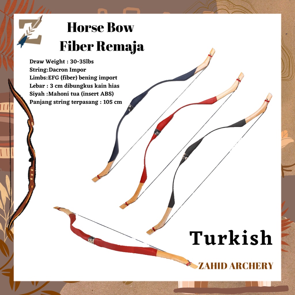 BUSUR PANAH HORSEBOW REMAJA 30-35 LBS