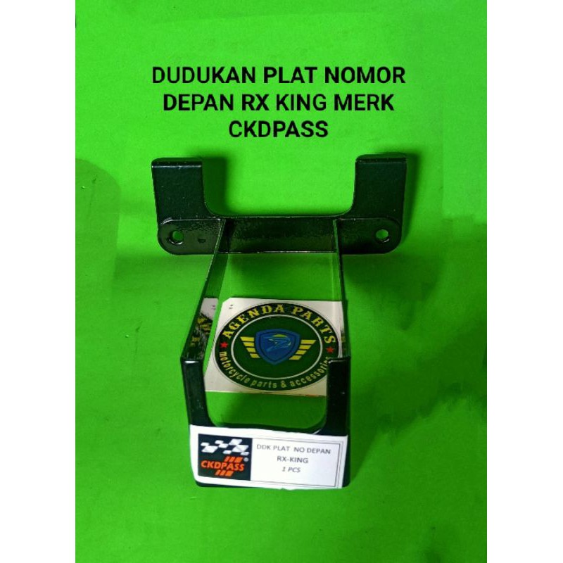 DUDUKAN PLAT NOMOR DEPAN RX KING