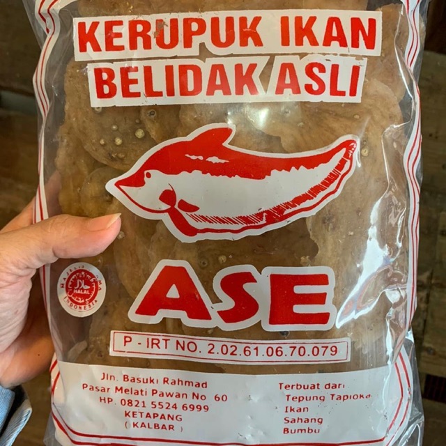 

Kerupuk ikan ASE 500gr