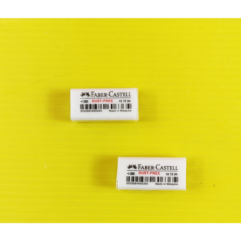 

PENGHAPUS / ERASER FABER CASTELL PUTIH KECIL