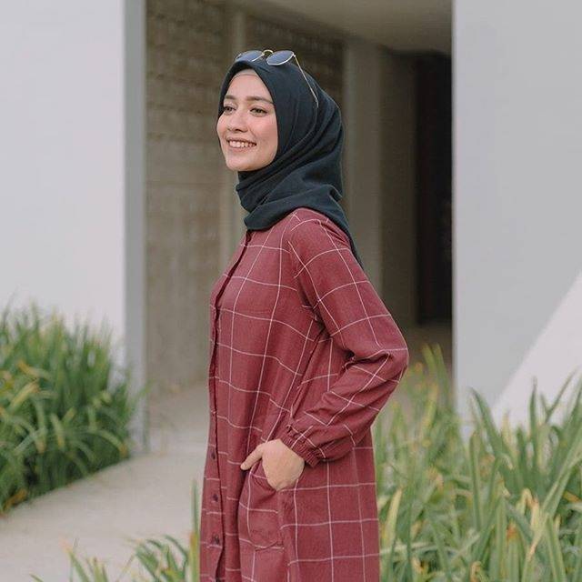 Syatra Tunik MAROON By Heaven Lights