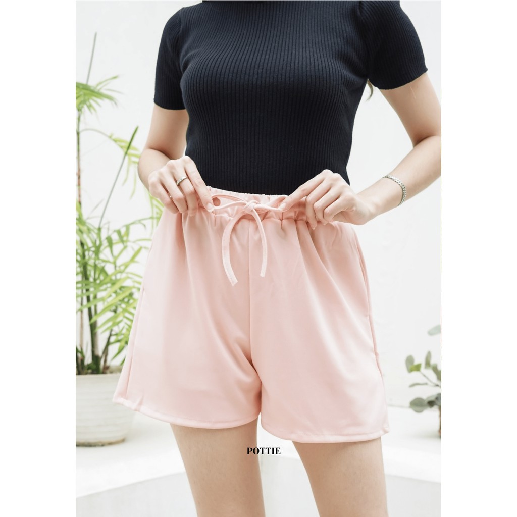 POTTIE - Chiko Pants - Celana Pendek Wanita Fit To XL - Fashion Wanita