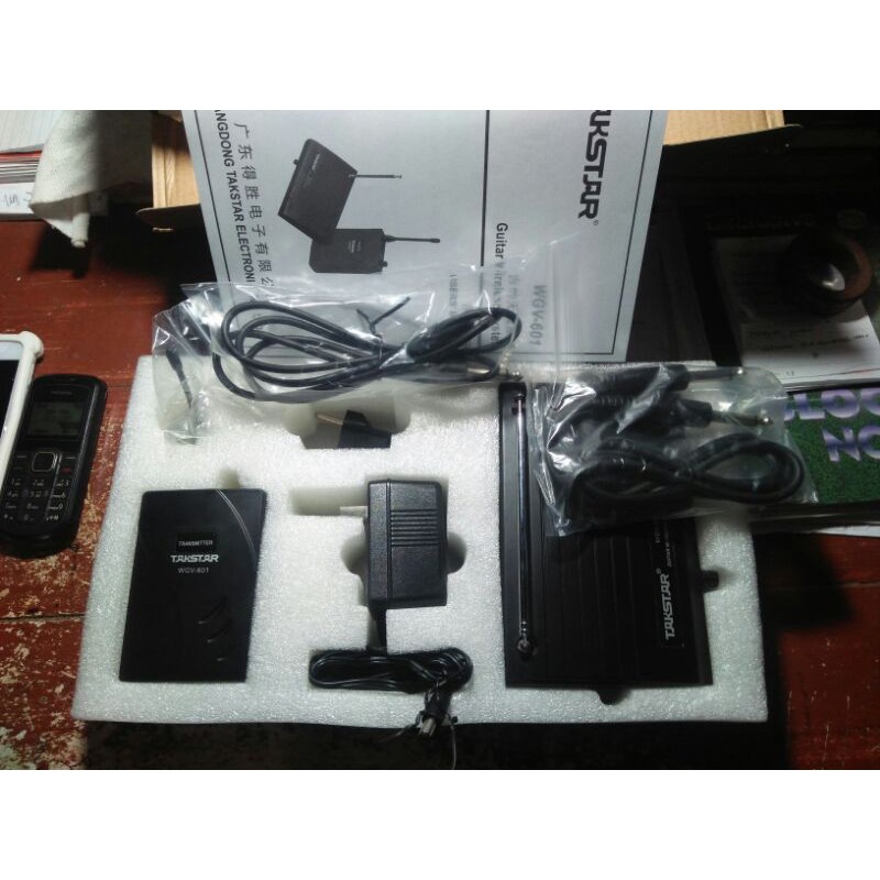 Wireles Gitar Takstar Wgv 601