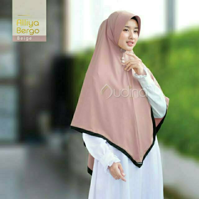 Alliya Bergo Khimar Orenji by Audina