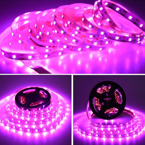 Lampu Strip Led Usb Flexible Spektrum Penuh 0.5 / 1 / 3m 5v Tahan Air Untuk Pertumbuhan Tanaman