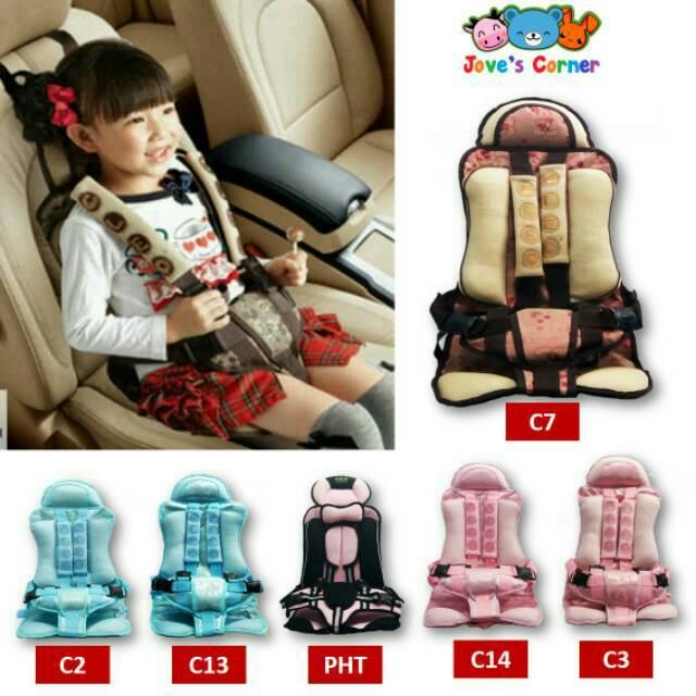 Car Seat Portable Bayi MURAH Seat Belt Mobil Anak Sabuk Pengaman Shopee Indonesia