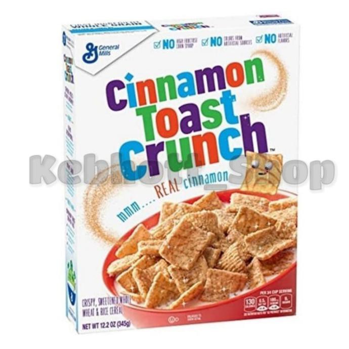 

SEREAL CINNAMON TOAST CRUNCH WHEAT & RICE CEREAL GENERAL MILLS 340 GR