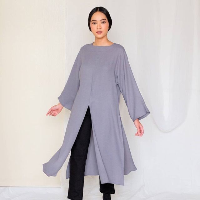 ayudia slit dress by THENBLANK