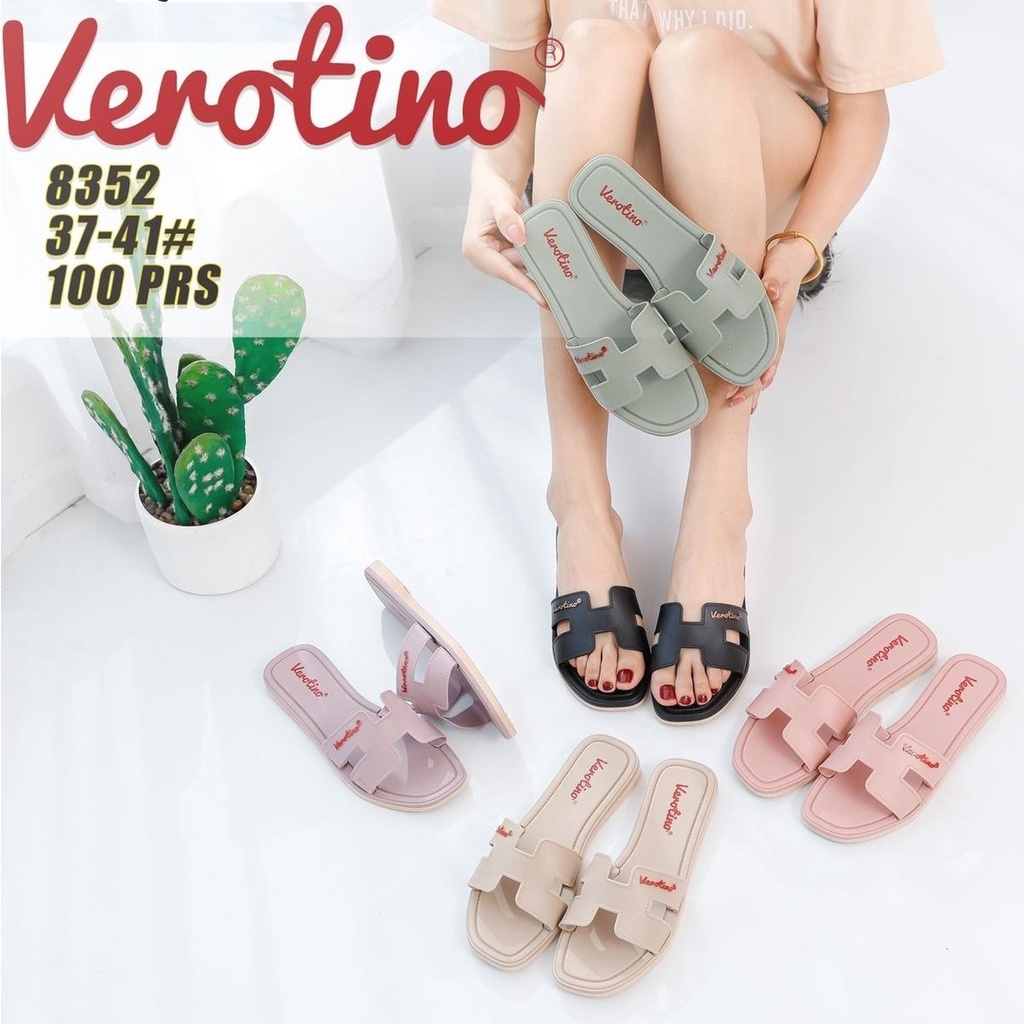 sandal cewek dewasa/Selop karet/Selop Verotino 8352