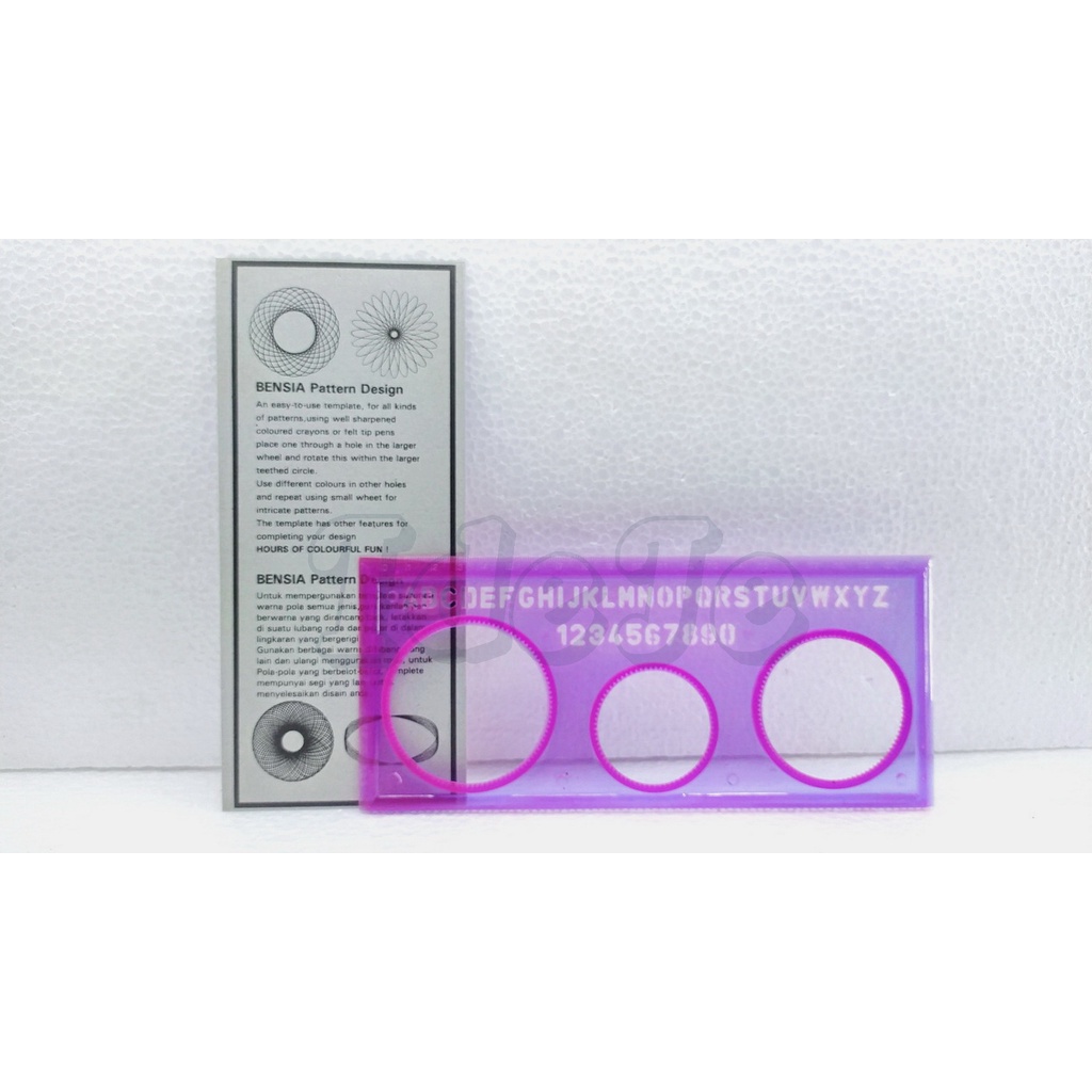

PENGGARIS MAL MOTIF PATERN DESIGN LINGKARAN BENSIA