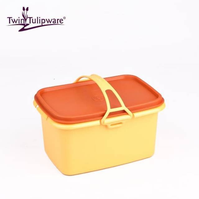 Jumbo Lunch Box Twin tulipware / Rantang