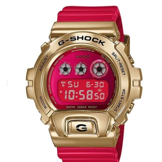 Casio Gshock GM-6900CX-4 Stainles Metal Bezel Chinese New Year Edition