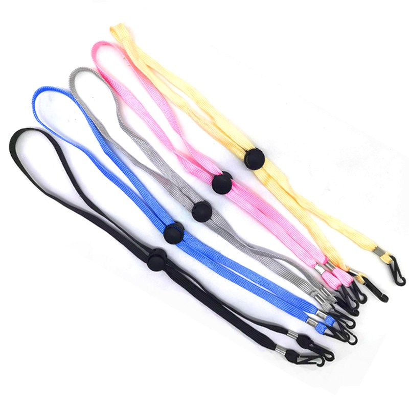 Mask Hanging Rope Face Mask Lanyard Mask Holder Adjustable Traceless Ear Hanging Rope Two Hooks OW